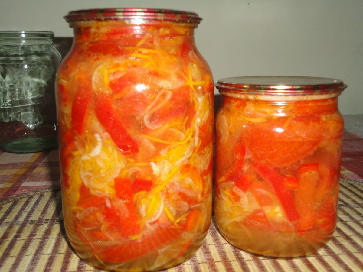 Рецепт помидоры капуста морковь на зиму